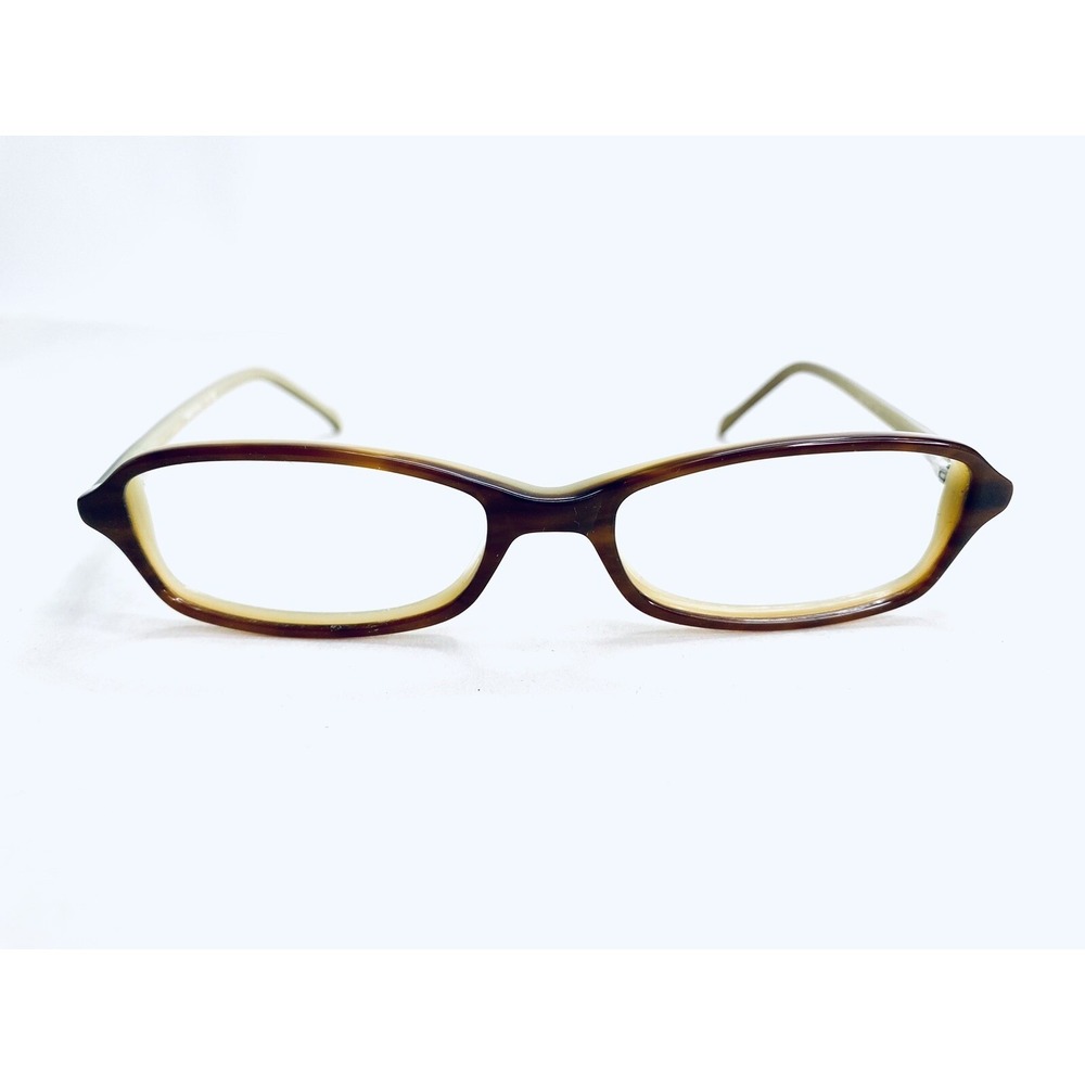 Kate Spade Brown Beige Oval Rectaangular Eyeglasses Italy Edie 0FS5 48 15 135